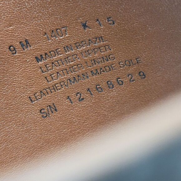 Tory Burch Shoes  Womens Size 9 M  Montrose Mirror Slip On Silver Leather Heel - Picture 9 of 10